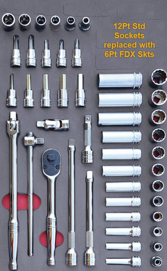 Snapon Africa Online Store. MOD.356SH42DMX 3/8" General Service Set