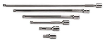 Picture of 106BTMX - 1/4" Drive Knurled Extension Set; 6Pc