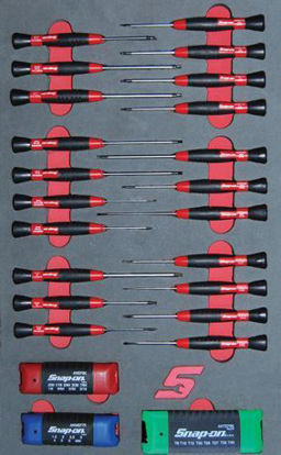 Picture of MOD.338SH42D - Mini Electronic Screwdrivers and Allen Key Set; 45Pc