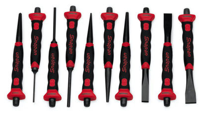 Picture of PPCSG710 - Soft Grip Punch and Chisel Set; 10Pc