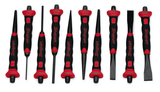 Snap-on - PPCSG710 - Soft Grip Punch and Chisel Set; 10Pc