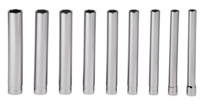 Snap-on - 109STMML - 1/4" Flank Drive Extra-Deep 6Pt Socket Set; 9Pc - Metric