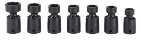 Snap-on - 307RIPLMY - 1/2" Drive 6Pt Flank Drive® Low Profile Swivel Impact Socket Set 14-24 mm; 7Pc