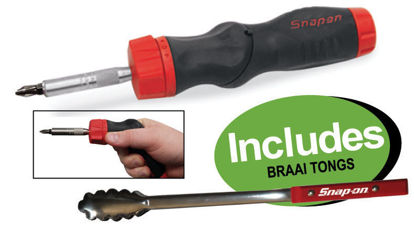 Picture of XXMAY104 - Ratcheting Screwdriver plus Braai Tongs