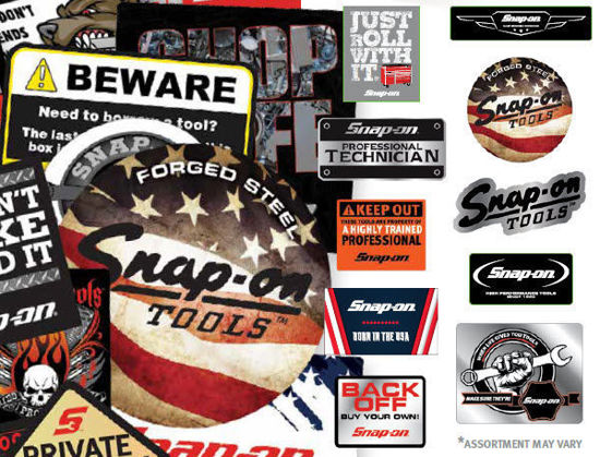 Snap-on - DECAL-20PACK-WO - Various Decals; 20Pk