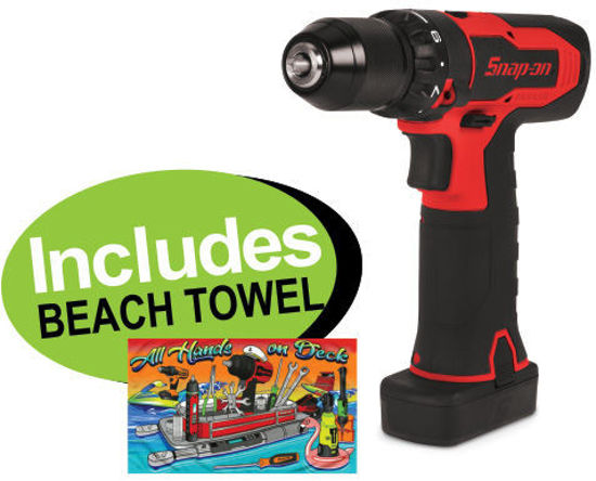 Picture of XXDEC144 Brushless  14.4V Drill  Tool +  2.5Ah Battery Includes  BEACH TOWEL