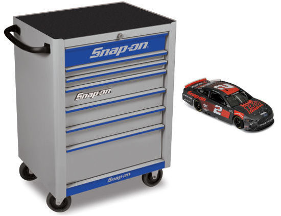 Picture of XXFEB241 7 Drawer Rollcab includes Mustang Nascar (1:24)  Die Cast Replica
