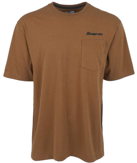 Picture of SNP1801-L - Duck Brown Pocket T-Shirt