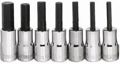 Picture of WIL30945-WO - 1/4 Hex Bit Skt Mid-Length 3-8mm; 6pc