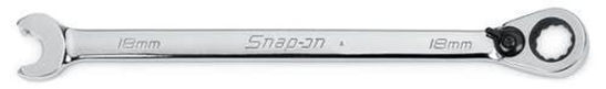 Snap-on - SRXRM14 - Fland Drive Reversible Ratcheting Box / Speed Open-End Combination Wrench 12Pt 14mm