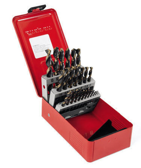 Snap-on - DBTBM125K - ThunderBit® Metric High-Speed Steel 135° Split Point Drill Bit Set (1-12.5 mm); 25Pc