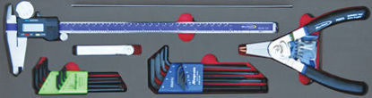 Picture of MOD.353SH45S - Allen Key / Measuring Set; 21pc