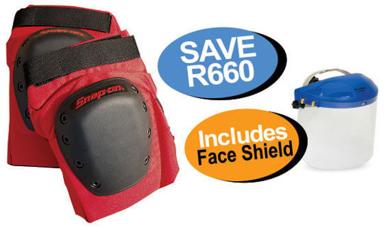 XXJUN263 Knee Pads - Gel Cushioned includes Face Shield