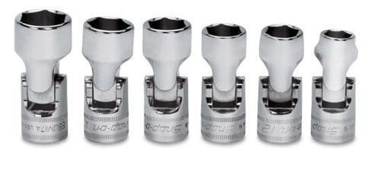 Snap-on - 206FSUMA - 3/8" Drive Flank Drive® Shallow 6Pt Flex Socket Set; 6Pc
