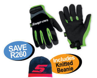 XXJUL210 Original  Technician’s Gloves (Medium) Includes Knitted Beanie