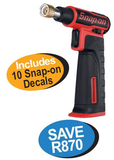 XXAUG207 Butane Torch (820W) Includes 10 Snap-on Decals