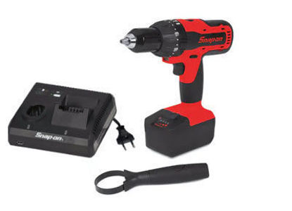 Snap-on - CDR8850HU1-WO - 18V Cordless Drill/Hammer Kit 13mm with 1 x Battery - Red