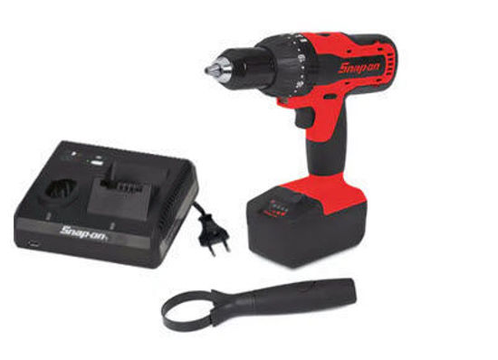 CDR8850HU1-WO 18V Cordless Drill/Hammer Kit 13mm with x Battery Red