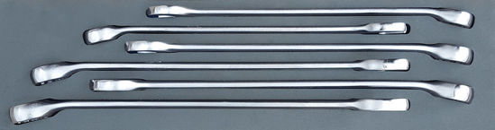 Blue-Point - MOD.276SH45S - Satin Finish Combination Spanner Set 25-32mm; 6Pc