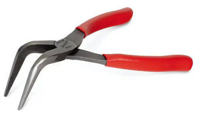 Snap-on - 497ACF - 90° Talon Grip™ Angle Jaw Needle Nose Pliers 7" / 175mm (Red)