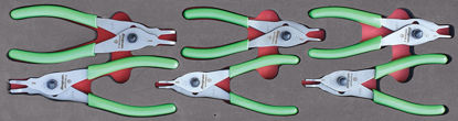 SNap-on - MOD.806SH45S-G - Convertible Snap Ring Pliers Set; 6Pc (Green Handles)