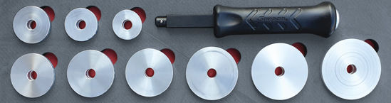 Snap-on Blue - MOD.950SH45S - Aluminum Bearing and Seal Driver Set; 10Pc