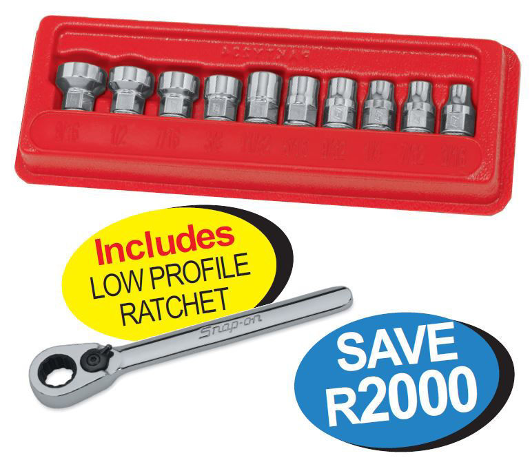 Snapon Africa Online Store. XXOCT218 1/4" Drive IMPERIAL Low Profile