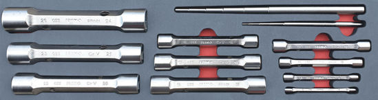 Irimo - MOD.164BH45S - Double Head Socket Spanner Set 6 to 27mm; 12Pc