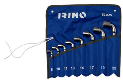 Irimo - IR52-8-W - L-Type Socket Spanner Set 8-22mm; 8Pc