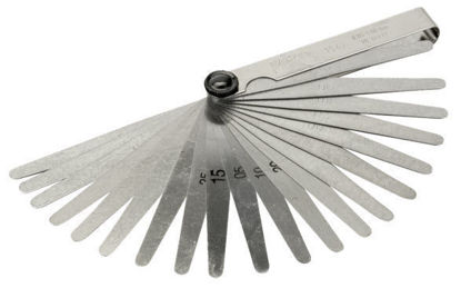 Snap-on Blue - B-1547 - Professional Feeler Gauge with 20 Blades (Tapered)