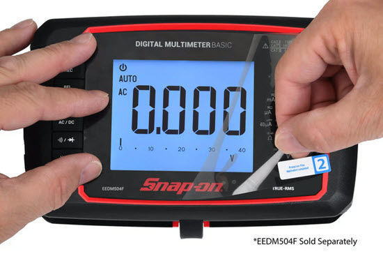 Snap-on - EEDM5F-PROTECT - EEDM5F Series Multimeter Screen Protector