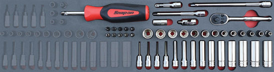 Snap-on - MOD.149SH45SM - 1/4" General Service Set; 44Pc - Metric