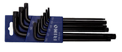 IR458-9-H - L-Shaped Torx Long Key Set T10-T50, 9 Pc