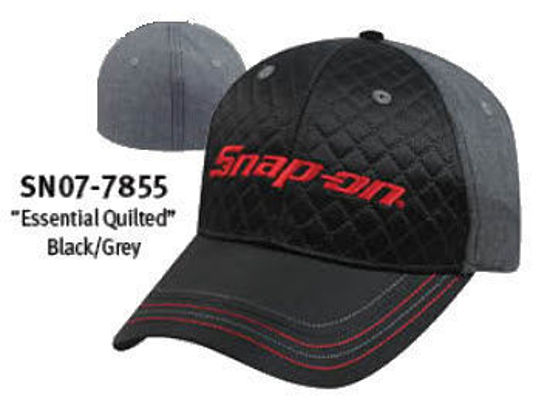 Snap-on - CSN07-7855 - Cap - Essential Quilted - Black/Grey
