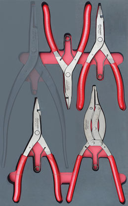 Snap-on - MOD.811SH42D4 - Snap-Ring Pliers Set; 4Pc