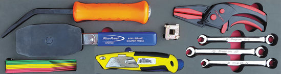 Snap-on Blue - MOD.779WH45S - Brake Service Tools Set, 9Pc