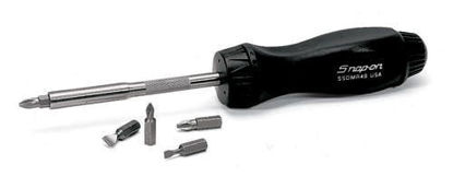 Snap-on - SSDMR4B - Ratcheting Standard Screwdriver 8-3/4" (Black)