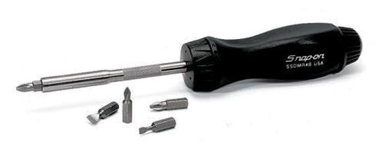 Snap-on - SSDMR4B - Ratcheting Standard Screwdriver 8-3/4" (Black)
