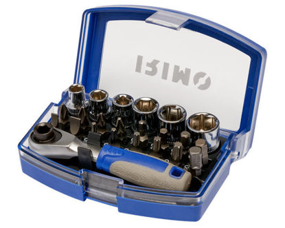 Irimo - IR109-23-4 - 1/4" Socket and Bitr Set; 23Pc