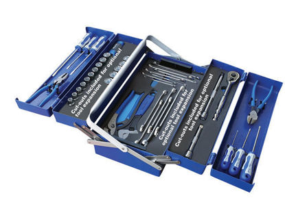 Snap-on Blue - BLP1281S60ME-WO - 1/2"  Cantilever Tool Set; 47Pc - Metric (Economy Option)