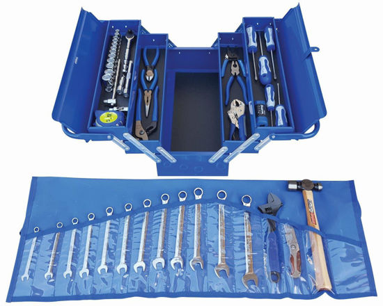 Snap-on Blue - SET.GEN2MCTK - 3/8" Drive Tool Set in 5 Tier Cantilever Box, 51pc - Metric (no foam inserts)
