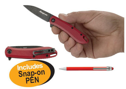 Snap-on  XXJUL114 Exclusive “Slacker” Compact Knife Includes Snap-on PEN 