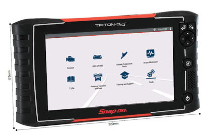 Snap-on EEMS344SA-WO TRITON-D10 Full Function  Scan Tool & Scope with  Fast-Track Intelligent Diagnostics