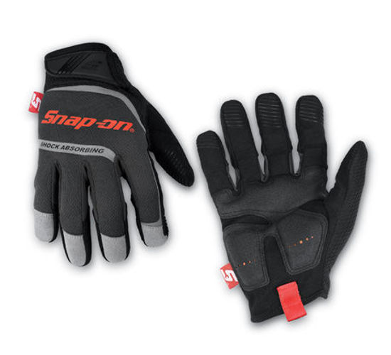 Snap-on - GLOVE320M - D3O® Shock-Absorbing Impact Gloves - Medium (Black)