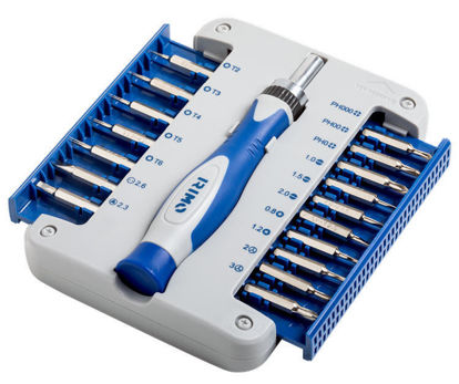 Irimo - IR471-18-1 - Precision Screwdriver & Bits Set; 15Pc