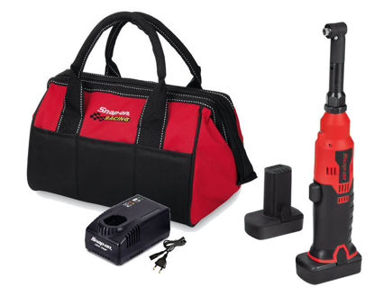 Snap-on - CDRR2005U2-WO - 14.4 V MicroLithium Cordless Right Angle Mini Drill Kit (Red)