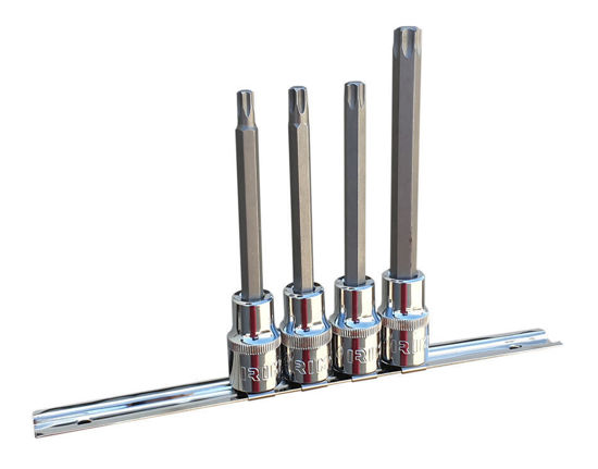 Irimo - IR183-4055XS4-WO - 1/2" Long Torx Bit Socket Driver Set T40-T55; 4Pc