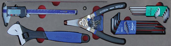 Snap-on Blue - MOD.144SH45S - Allen Key, Measuring, Utility Set; 21Pc