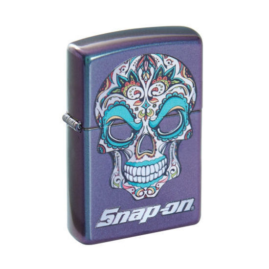 Picture of SNP2048 - Zippo Lighter - Candy Skull