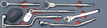 Snap-on - MOD.949SH45S - 3/8" Drive Special Application / Bent Ratchet Set; 7Pc
